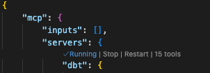 VS Code inline management